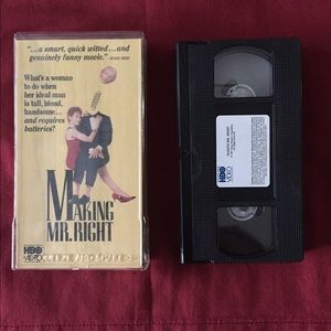 🎞 Making Mr. Right 80’s VHS Tape